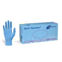 Nitrile gloves, NextGen, blue, size extra-small, non-sterile, powder-free