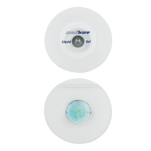 Fabric electrode with 55 Ø, liquid gel, snap connector