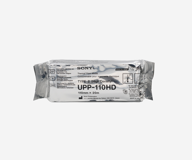 Sony Printer Paper, Original UPP 110 HD, 11cmx20m